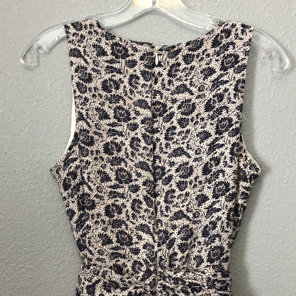 GAP dress Women's m Medium sleeveless tie-belt fit flare dress EUC Cottagecore - Picture 11 of 13